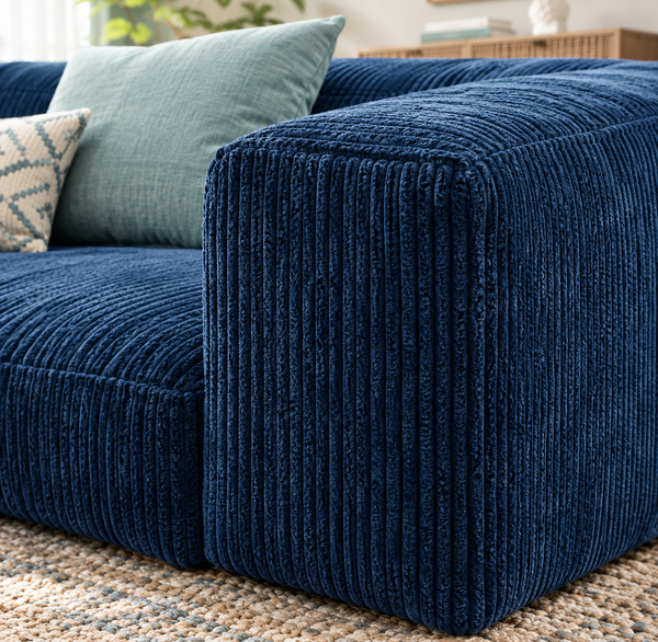 Modułowa Sofa Sztruksowa